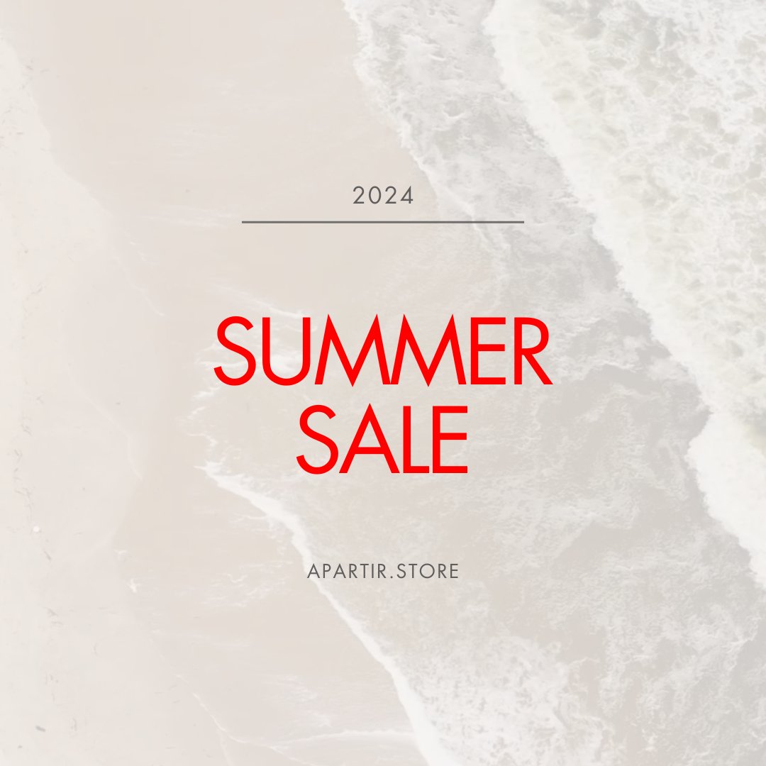 2024 SUMMER SALE 開催のお知らせ – apartir Online Store