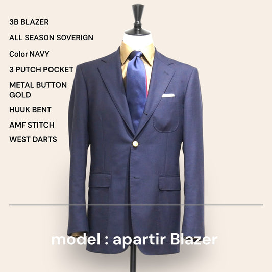ORDER BLAZER オーダー ブレザー - apartir Online Store アパルティール セレクトショップ