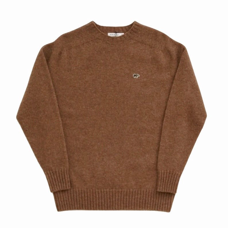 SCYEBASICS] Shetland Wool Crew Neck Sweater サイベーシックス シェットランド クルーネック セーター -  apartir 名古屋 セレクトショップ – apartir Online Store