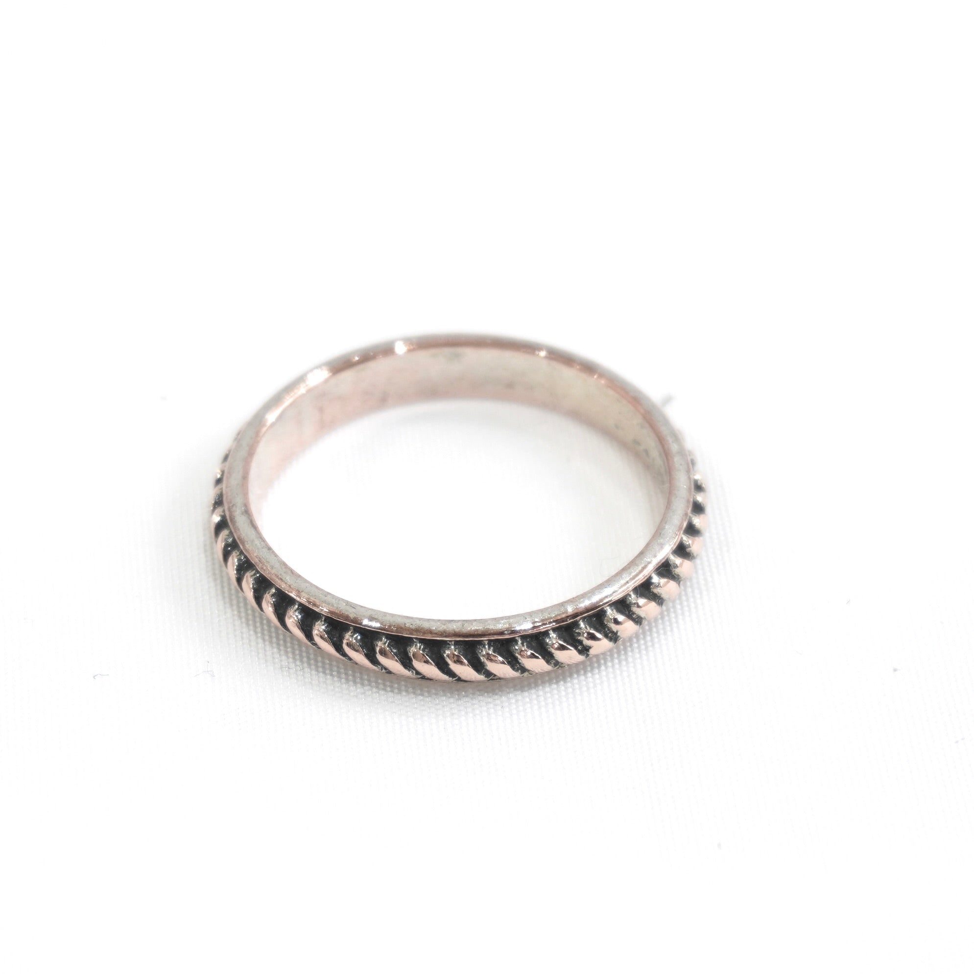 MEXICAN JEWELRY] RECTANGLE RING Mexican Jewelry Silver Ring 