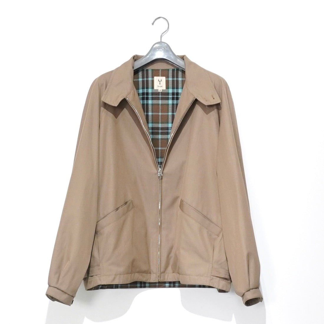 [Scye] Wool Cotton Gaberdine Harrington Jk