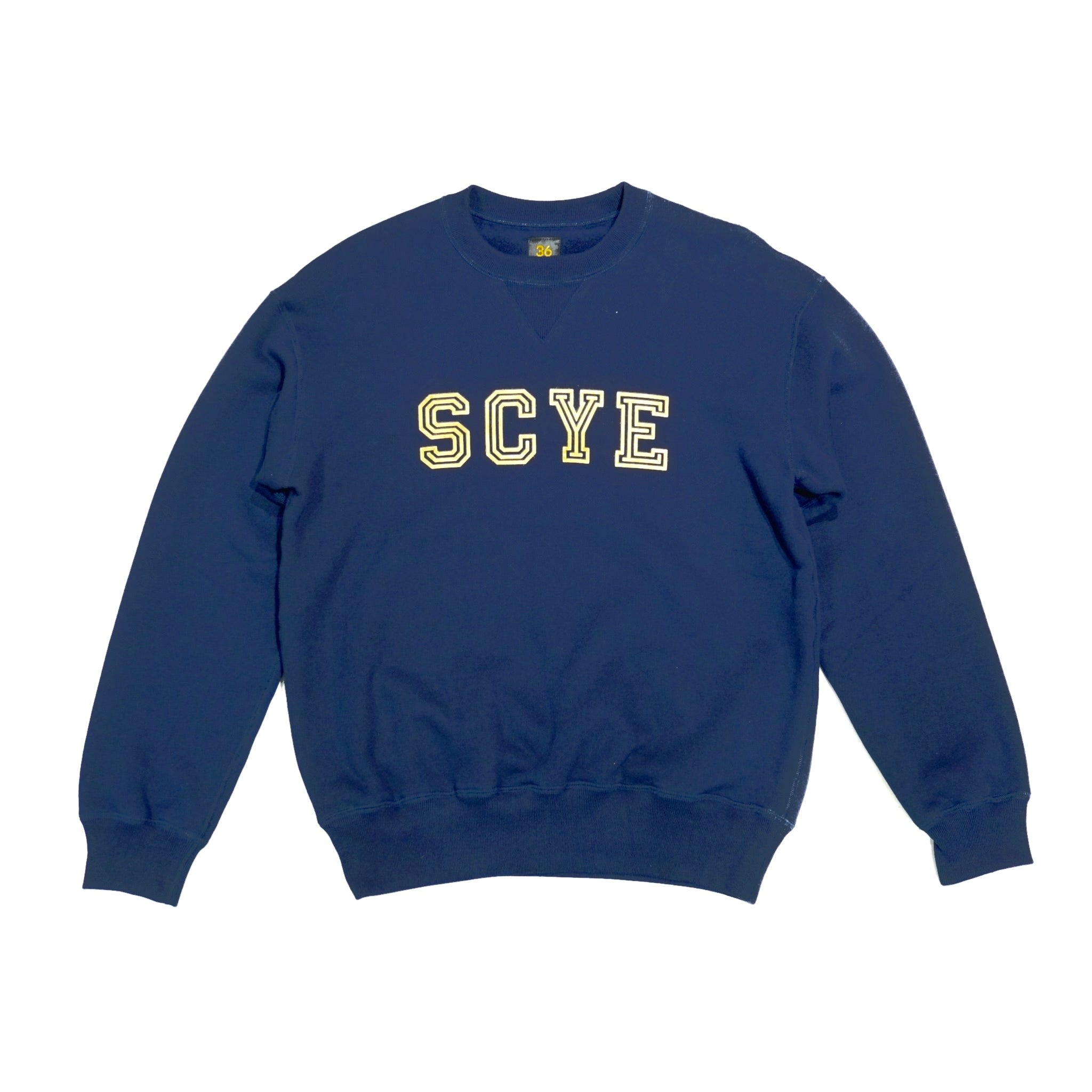 [SCYEBASICS] Fleece Back Jersey Sweatshirt サイベーシックス