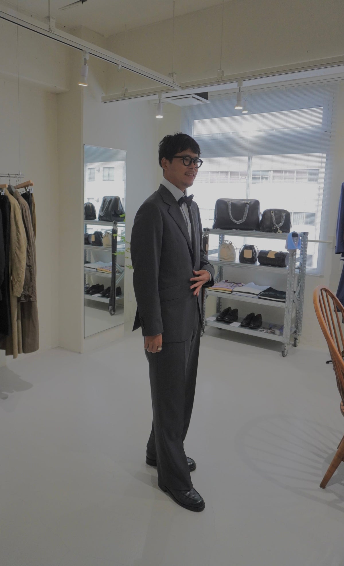 洋服好きが、自分の「好き」を仕立てる。KUNISHIMA TWILL “CHAMBRAY”