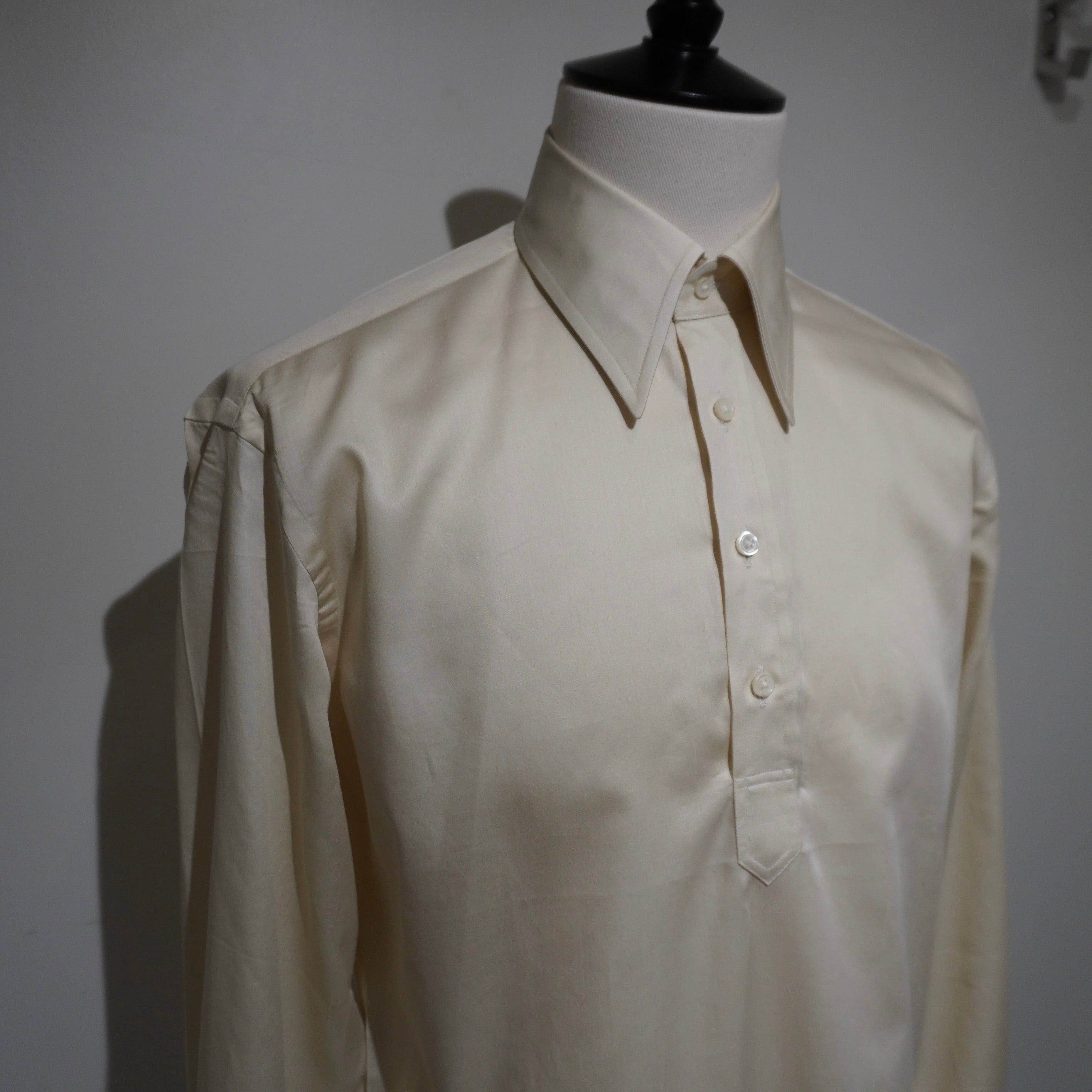 【名古屋 オーダーシャツ】àpartir ORDER SHIRT “COTTON LAWN Pullover Shirt”