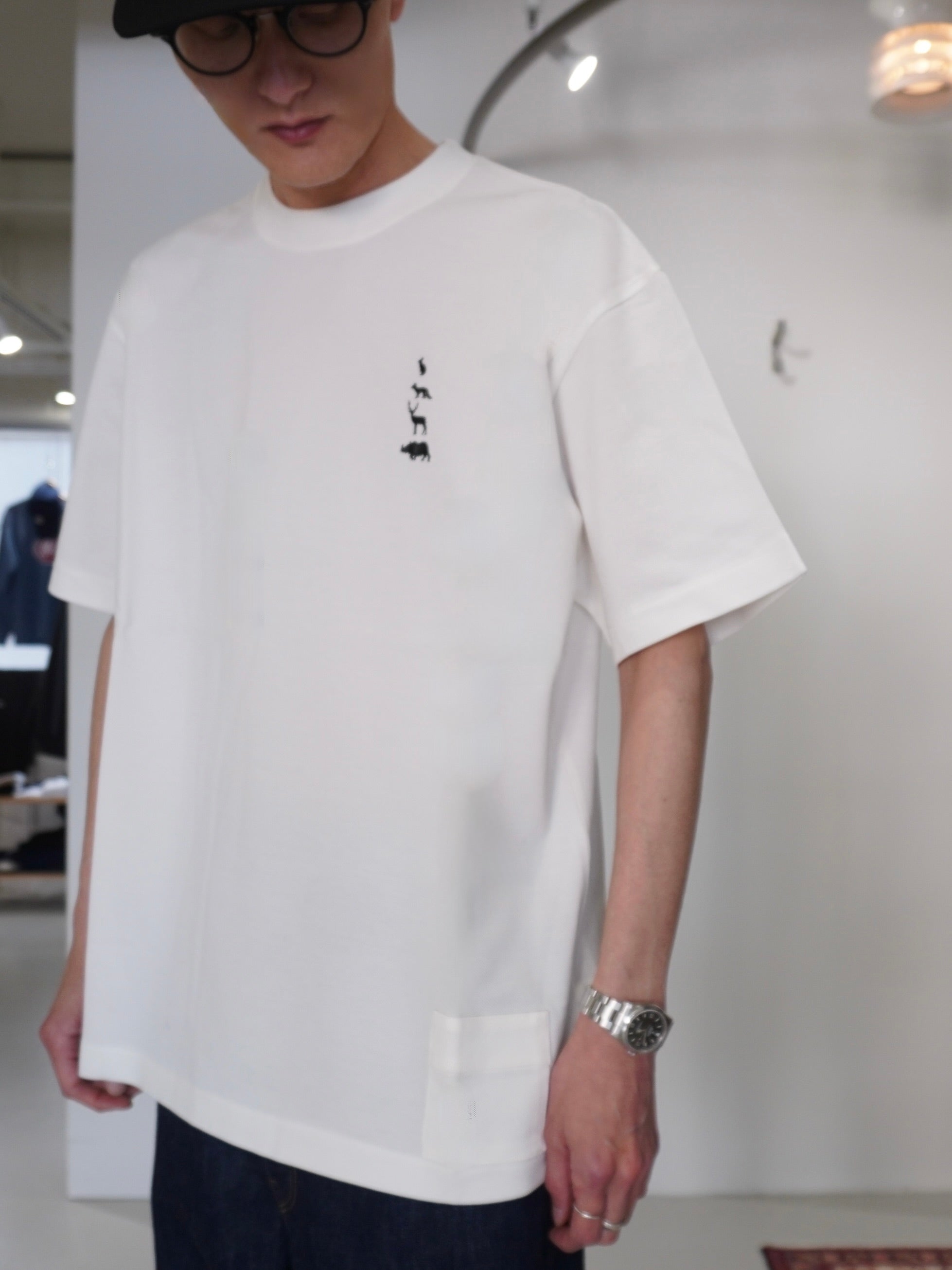 SCYE × Mountain Research 第3弾｜動物刺繍と鹿の子素材が魅力の別注Tシャツ