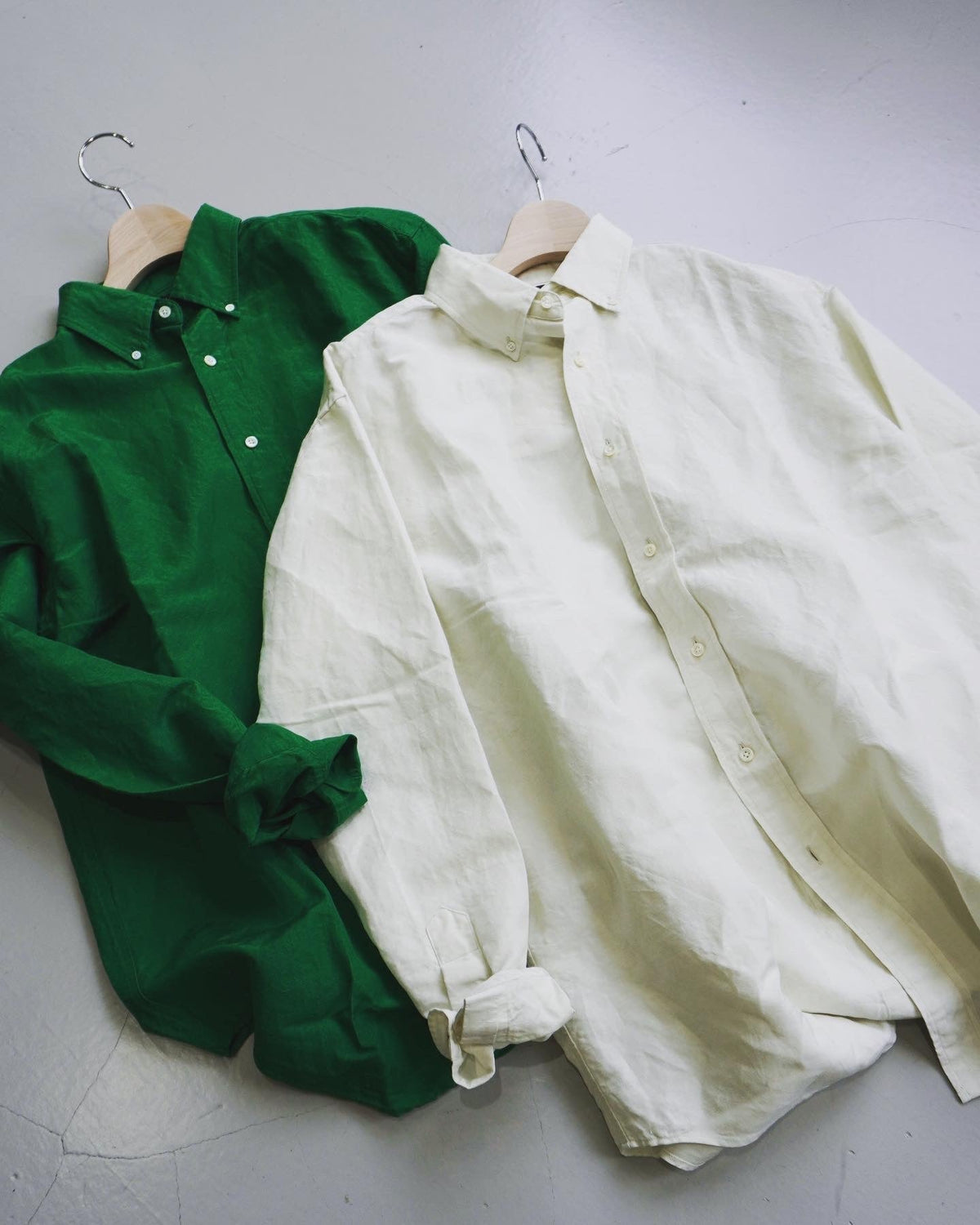 LENO BUTTON DOWN SHIRT - apartir Online Store
