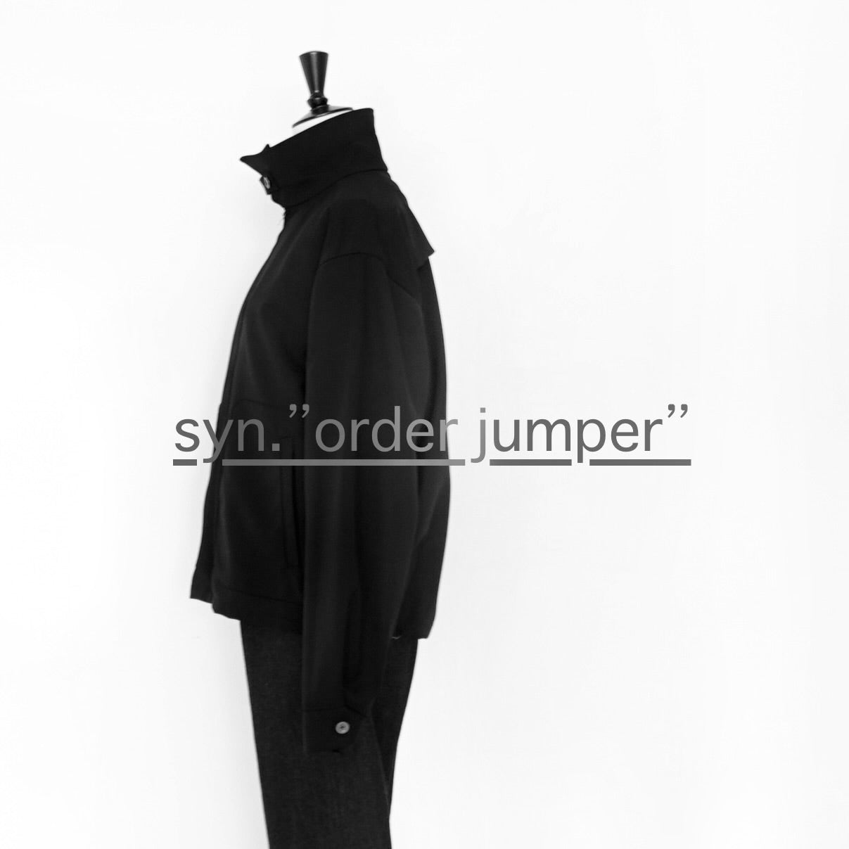 syn.”order jumper”ドッグイヤー先行発売！ - apartir Online Store
