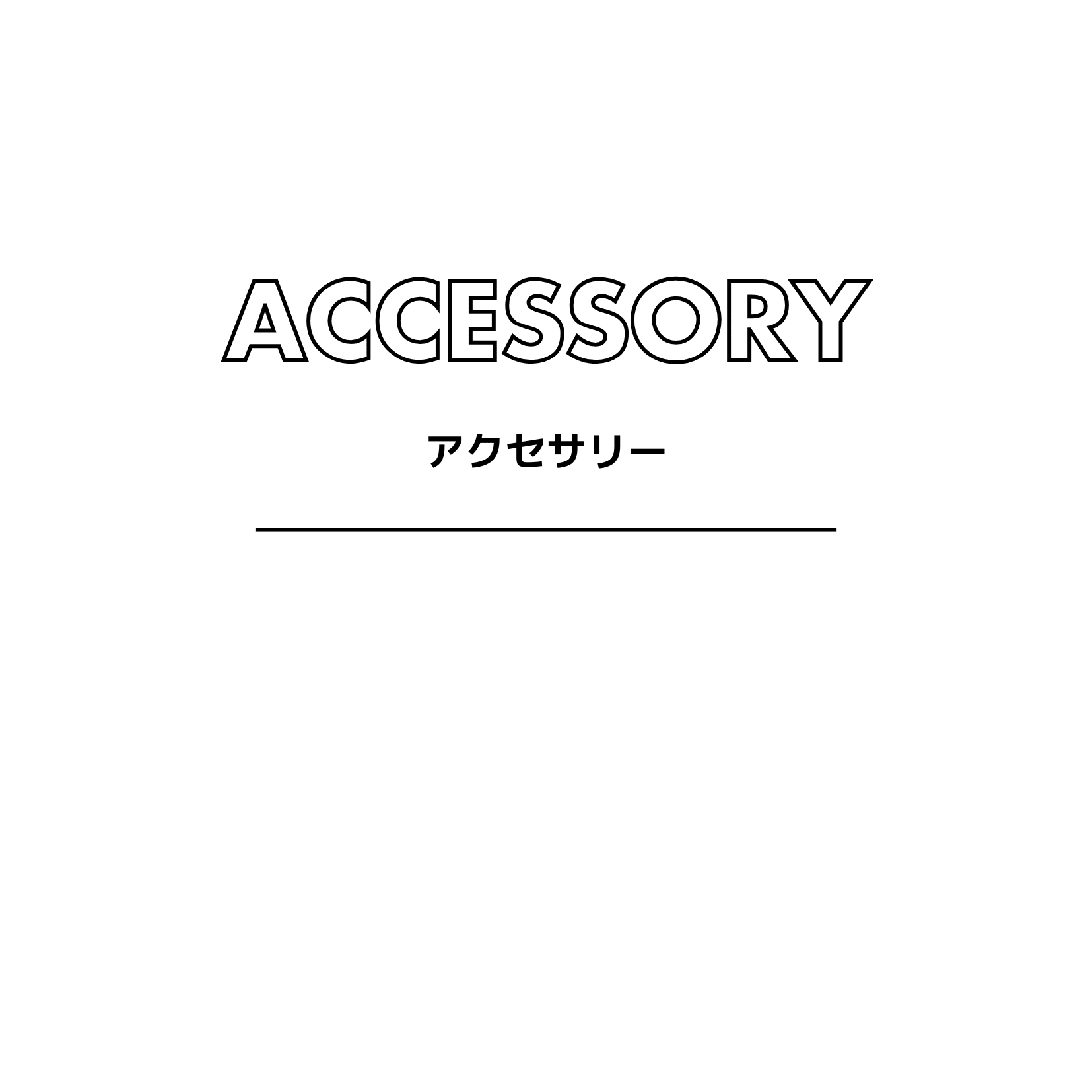 Accessory - apartir Online Store