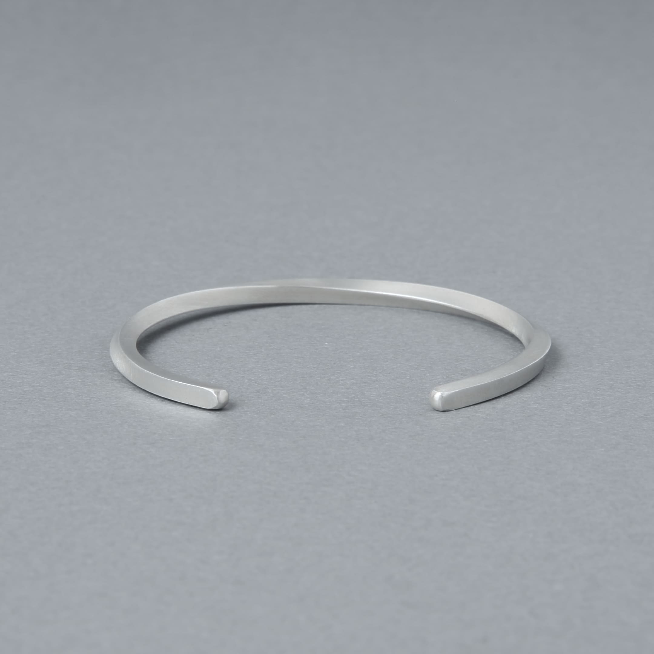 [NINENINE] シルバー925 バングル ｜幅3mm｜21-B-002