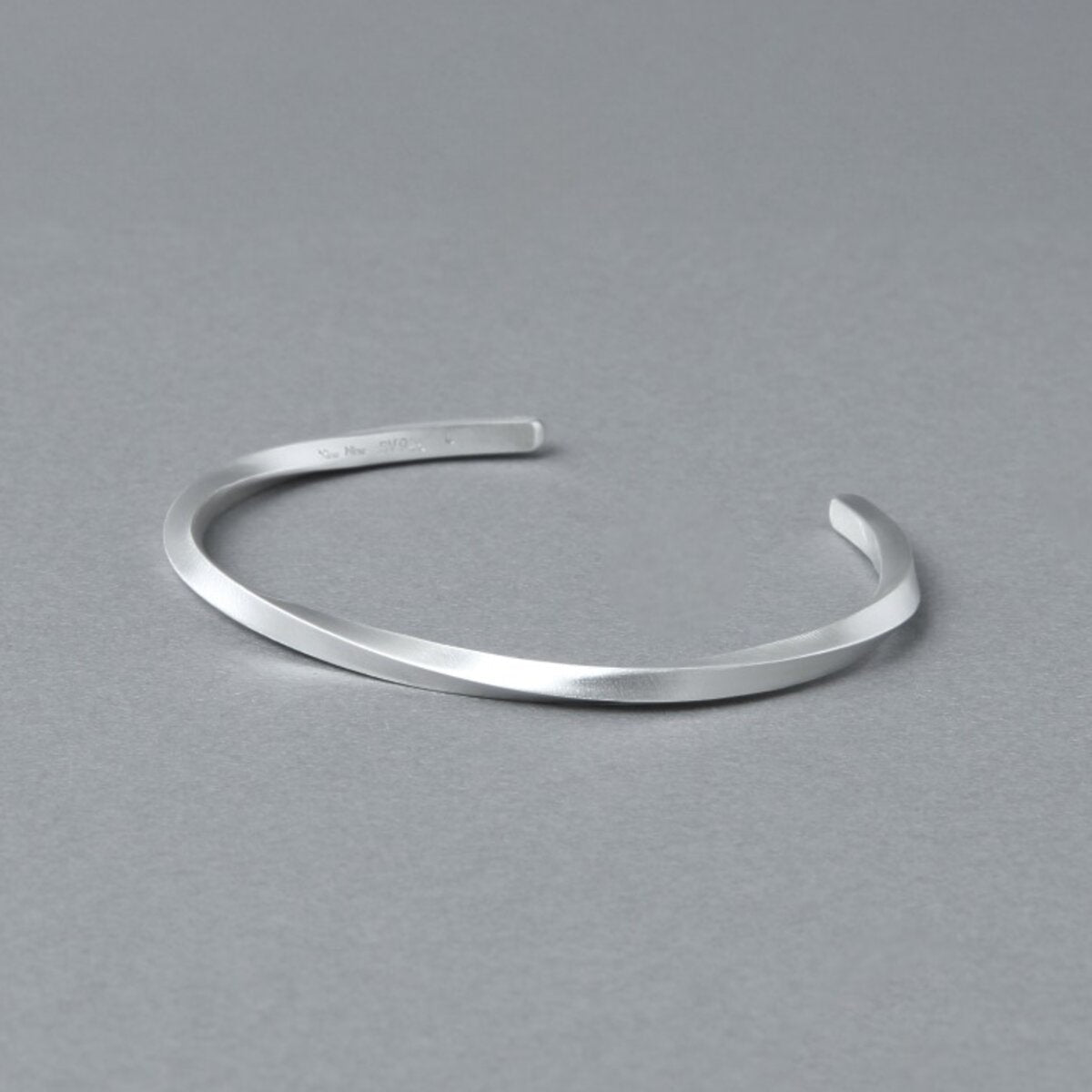 [NINENINE] シルバー925 バングル ｜幅3mm｜21-B-002