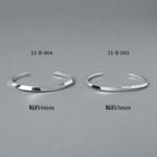 [NINENINE] Silver 925 Bangle | Width 3mm | 21-B-005