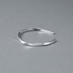 [NINENINE] Silver 925 Bangle | Width 3mm | 21-B-005