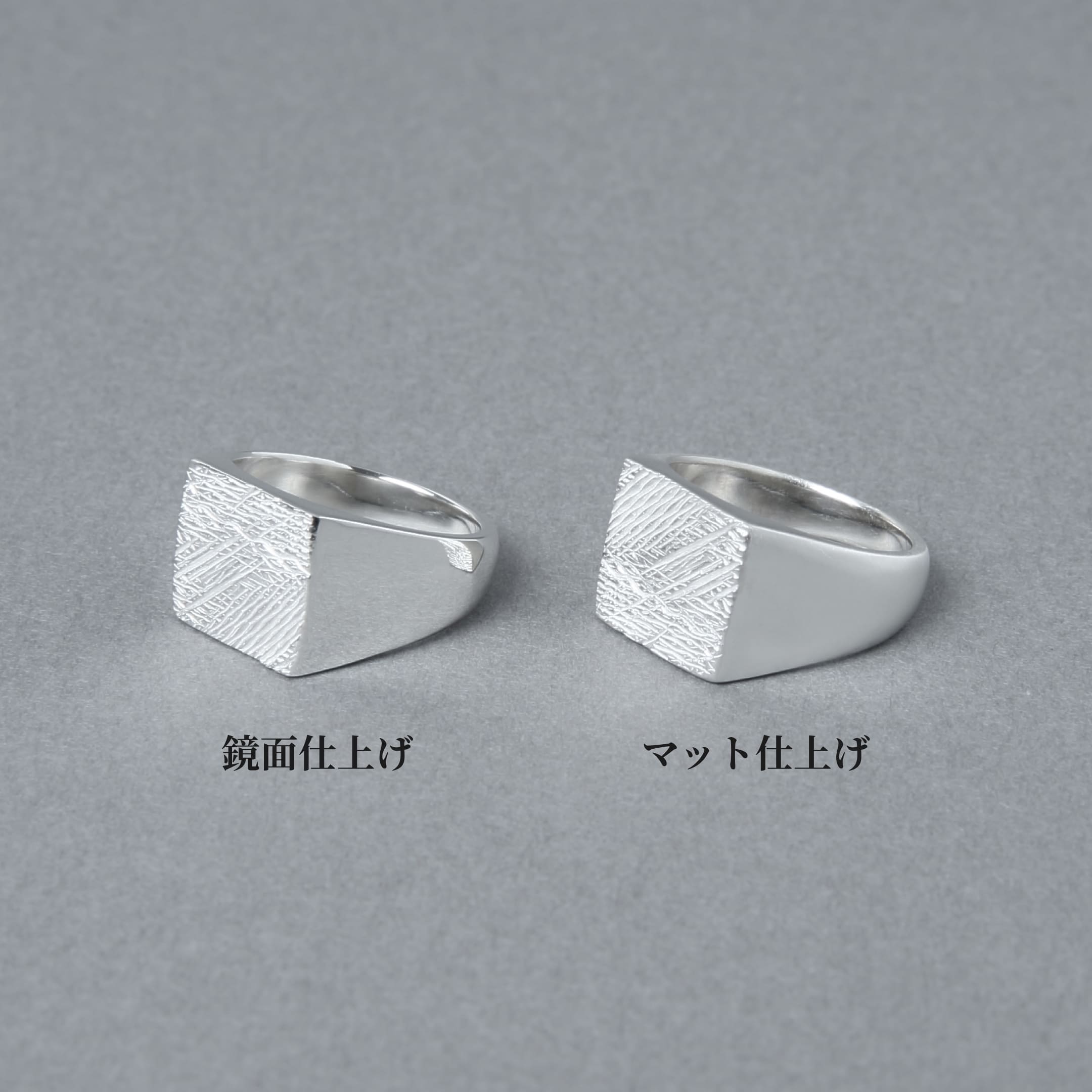 [NINENINE] シルバー925 シグネットリング | 22-R-024