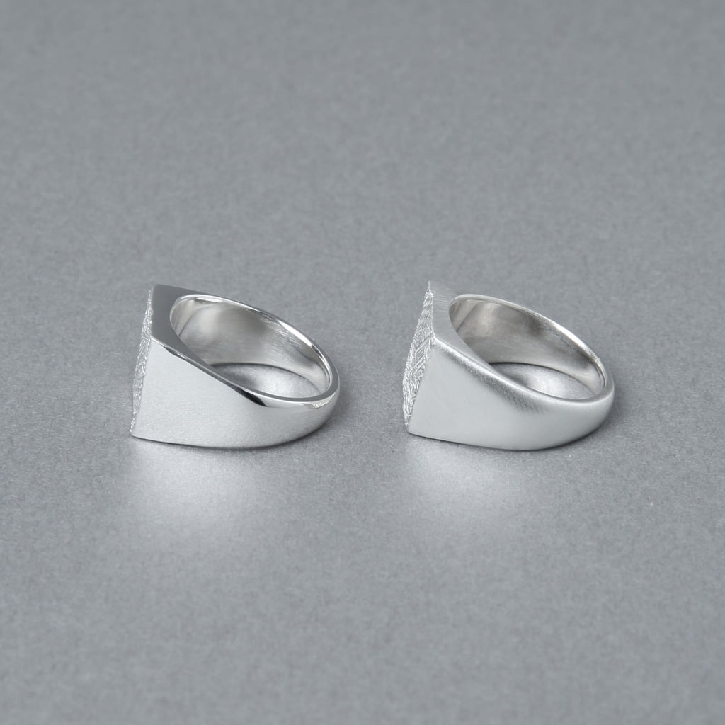 [NINENINE] Sterling Silver Signet Ring | 22-R-024