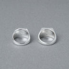 [NINENINE] Sterling Silver Signet Ring | 22-R-024
