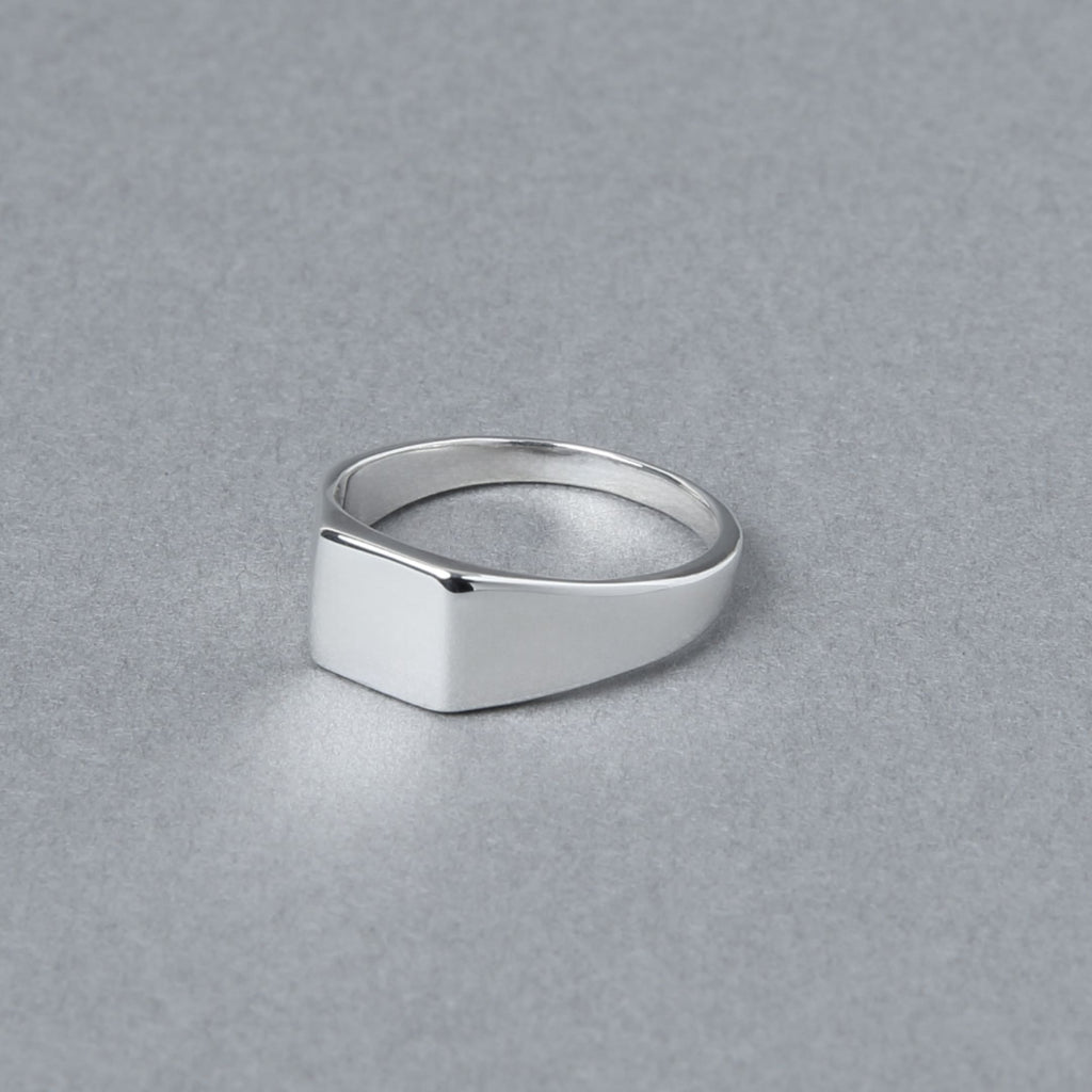 [NINENINE] Sterling Silver Signet Ring | 25-R-042