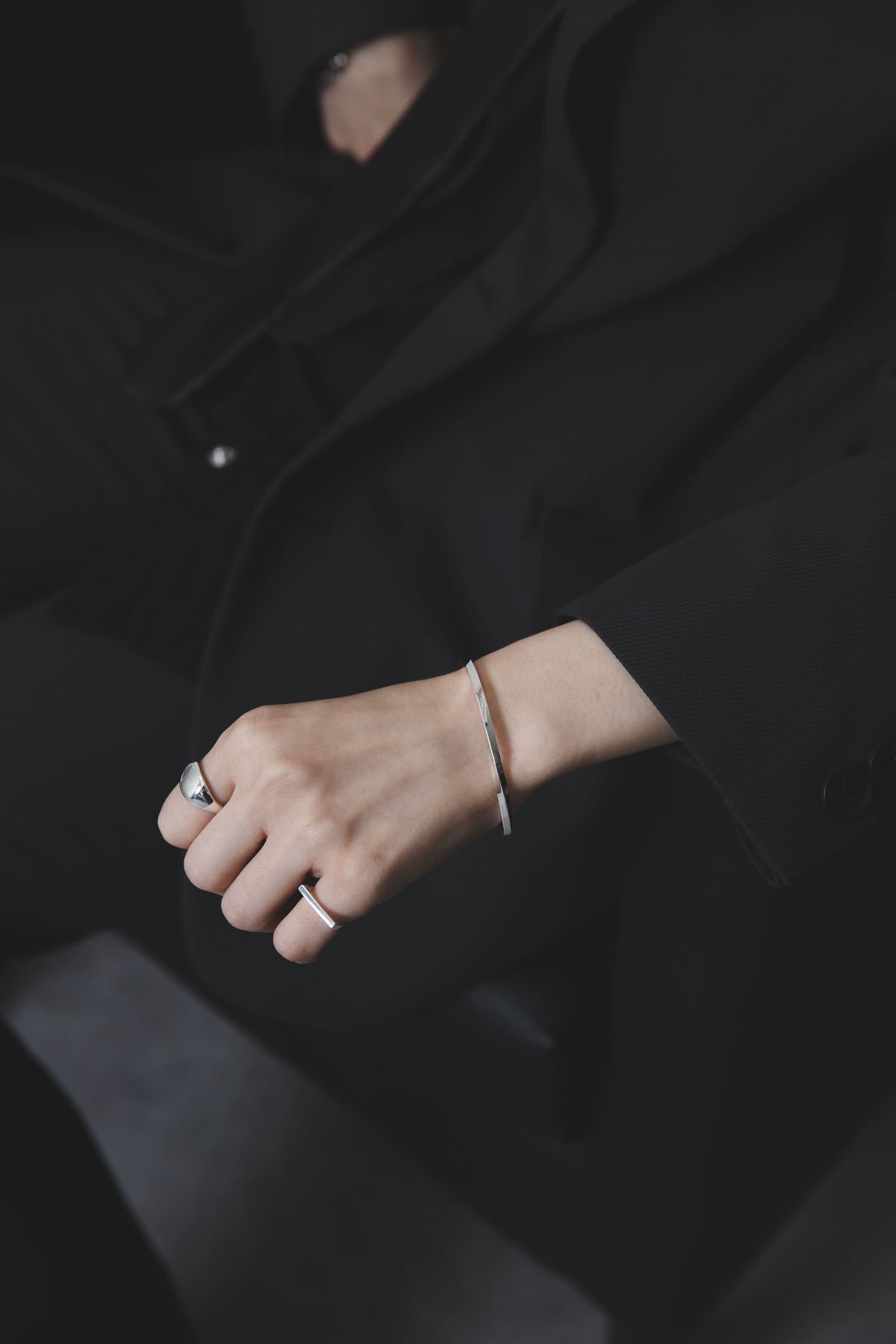 [NINENINE] Silver 925 Bangle | Width 3mm | 21-B-005
