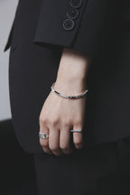 [NINENINE] Silver 925 Bangle | Width 3mm | 21-B-005