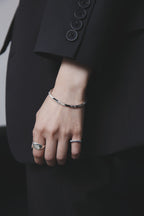 [NINENINE] Silver 925 Bangle | Width 3mm | 21-B-005