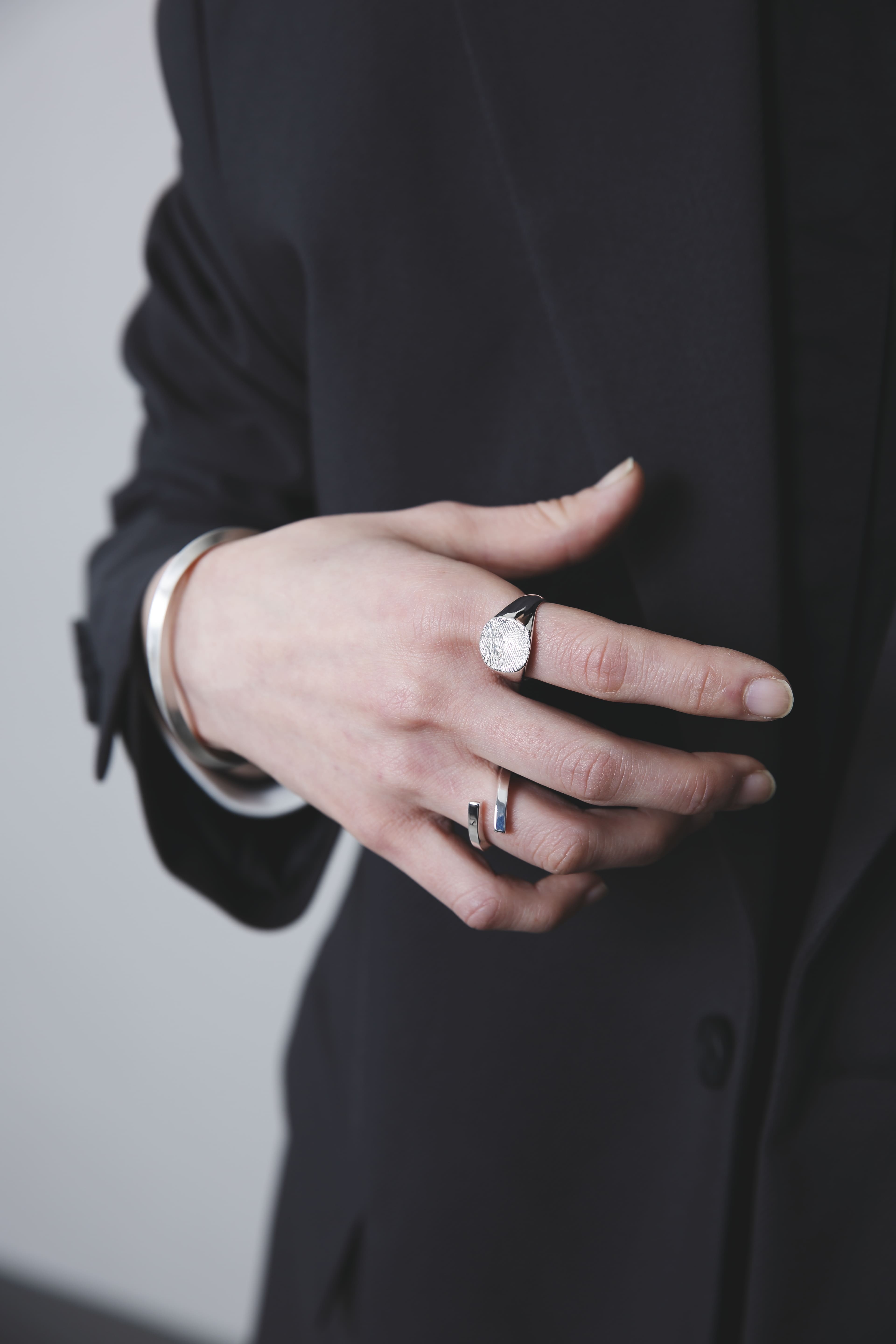 [NINENINE] シルバー925 シグネットリング | 22-R-025