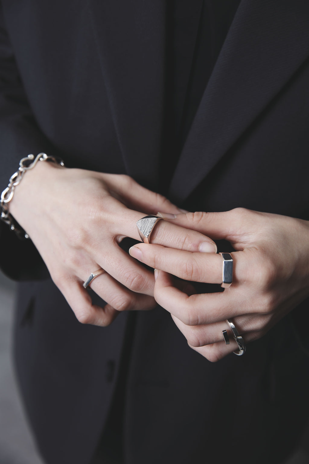 [NINENINE] シルバー925 シグネットリング | 22-R-026