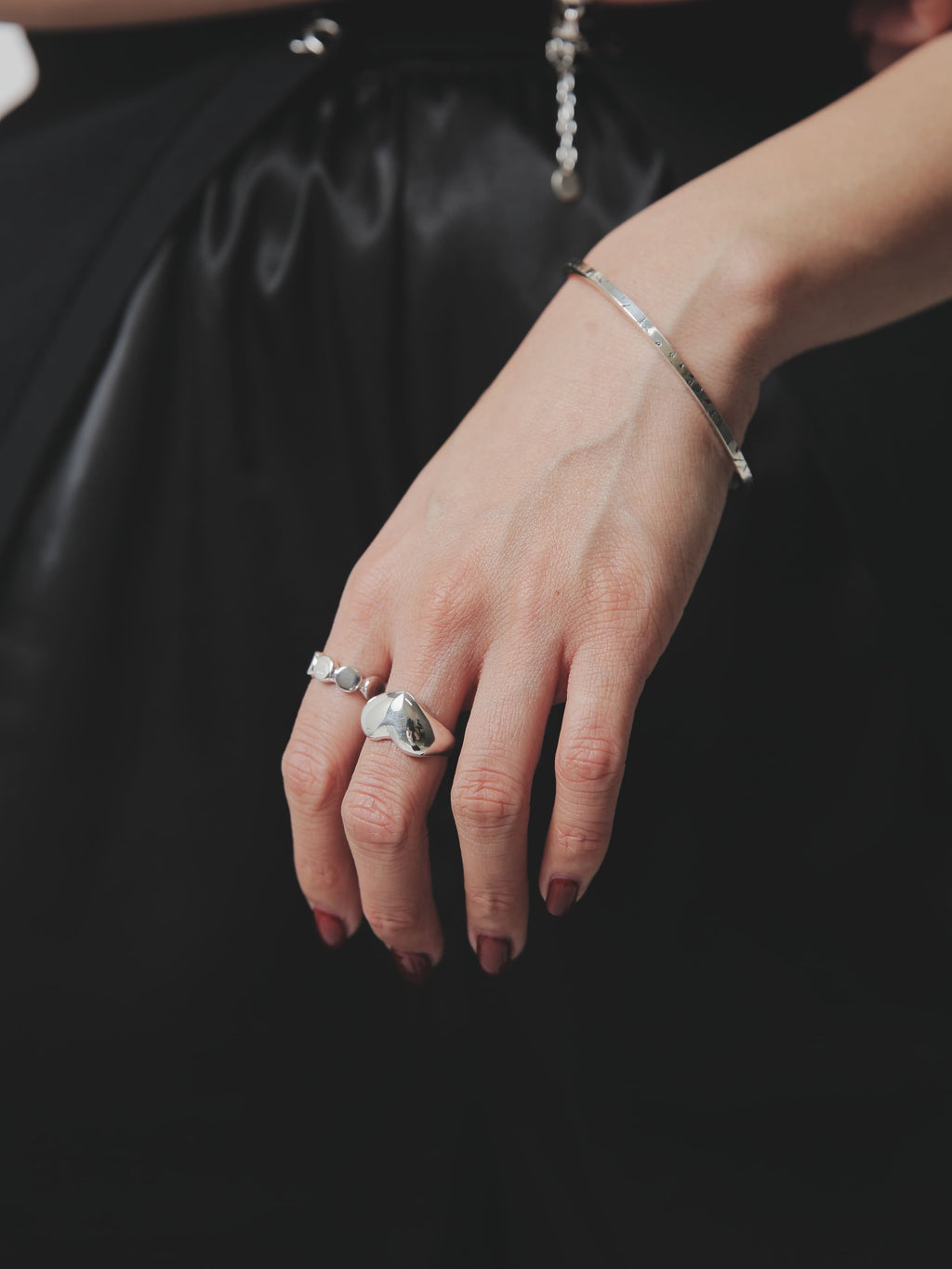 [NINENINE] シルバー925 ハートリング ｜ 21-R-012