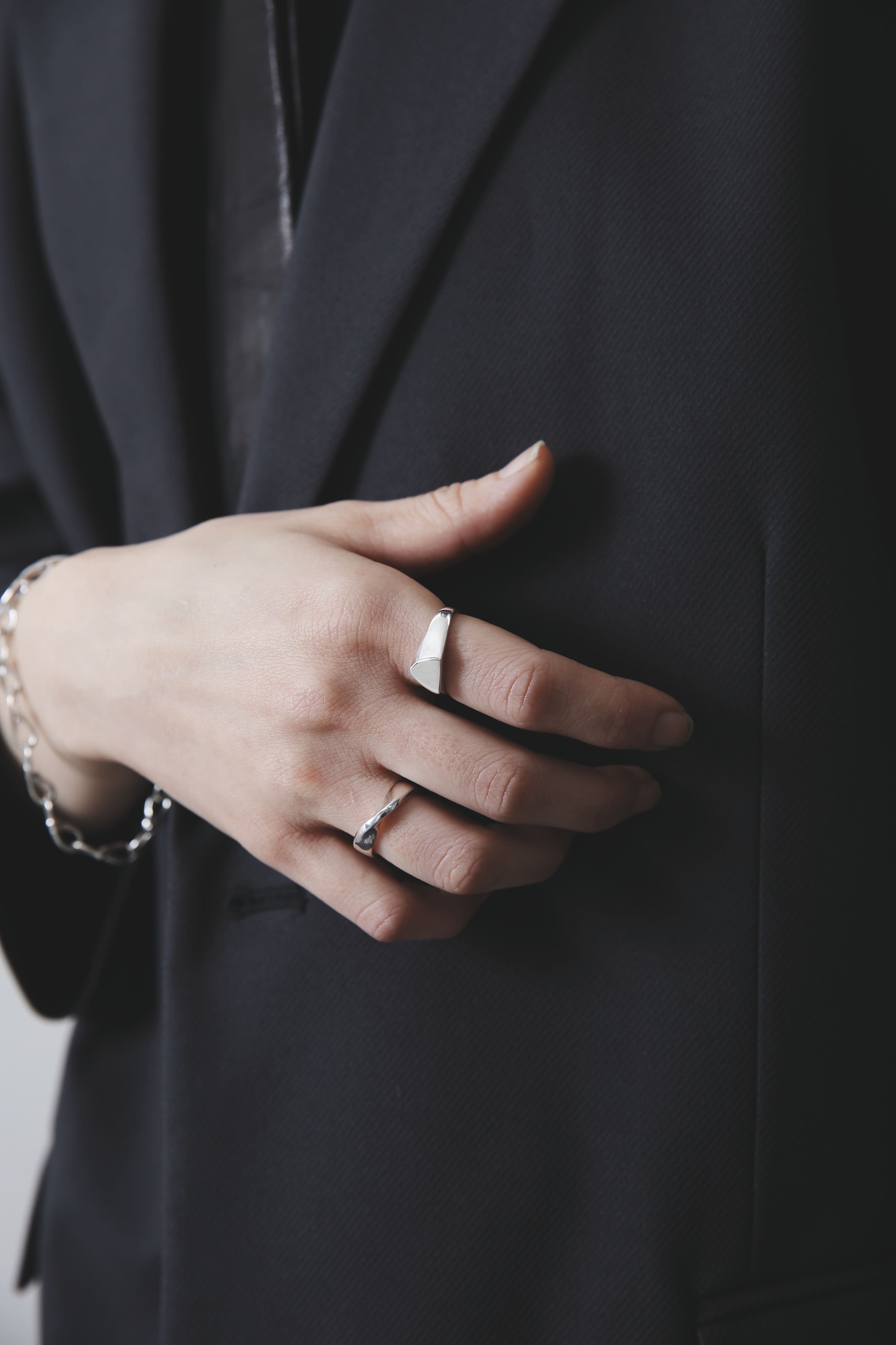 [NINENINE] シルバー925 シグネットリング | 25-R-043