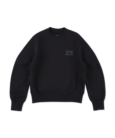 [SCYE BASICS] Fleece Back Jersey Sweat Shirt