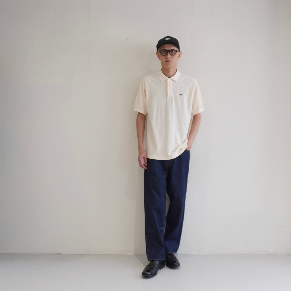 [SCYE BASICS] Cotton Pique Polo Shirt