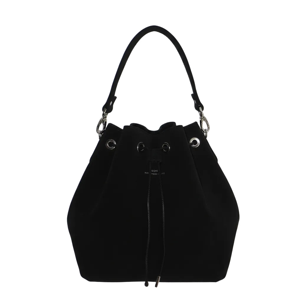 [Scye] Suede Touch Leather Drawstring Bag