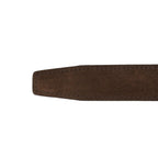 [Scye] Suede Touch Leather Box Buckle Belt