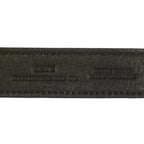 [Scye] Suede Touch Leather Box Buckle Belt