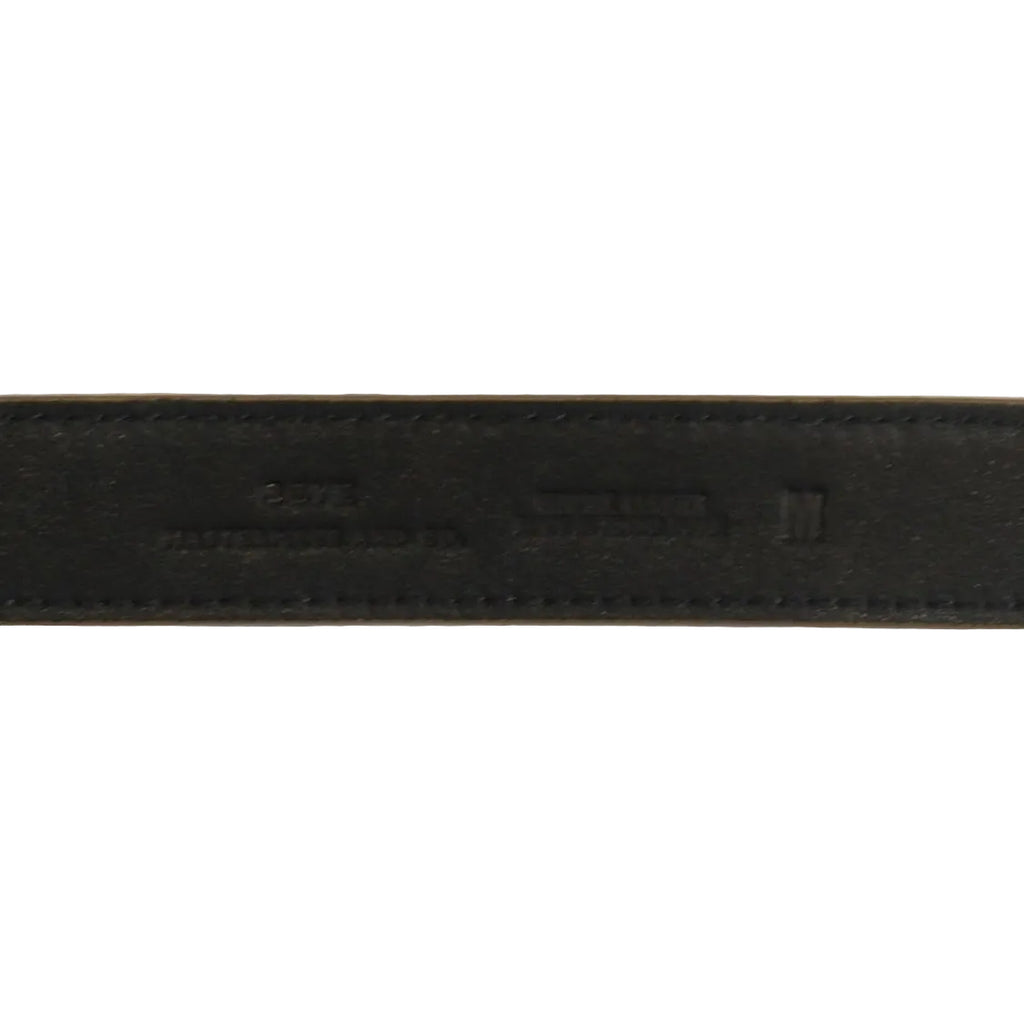 [Scye] Suede Touch Leather Box Buckle Belt
