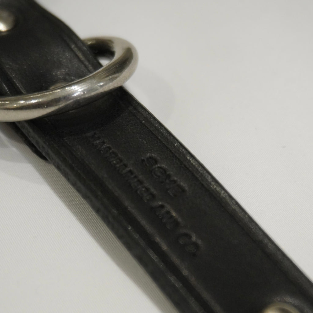 [Scye] Cow Leather Studs Belt