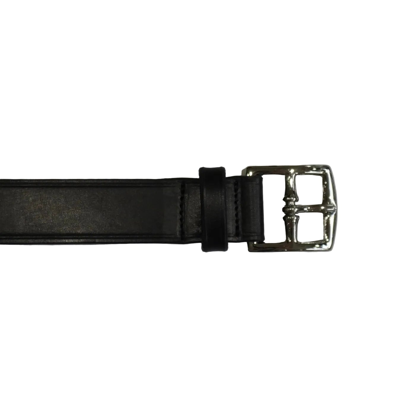 [Scye] Bridle Leather Box Buckle Belt