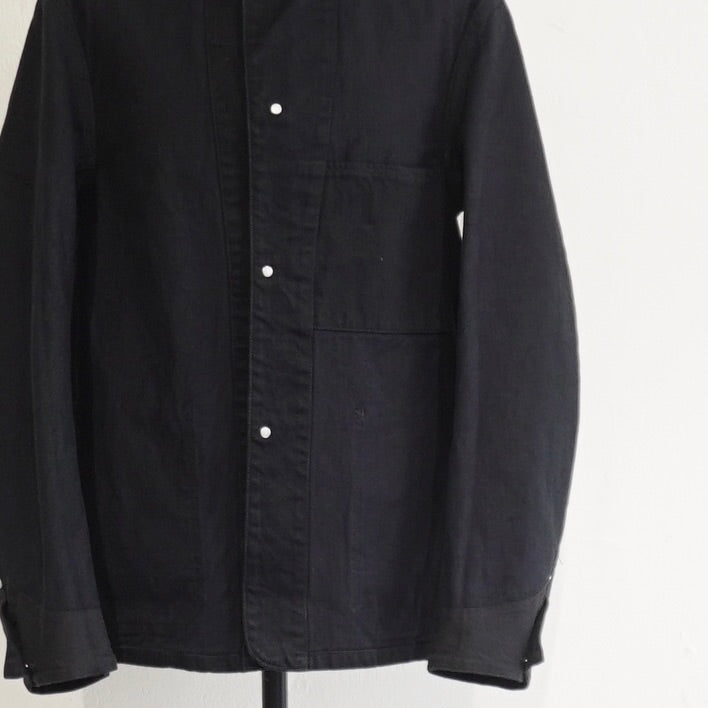 [SCYE BASICS] Selvedge Black Denim Chore Jacket