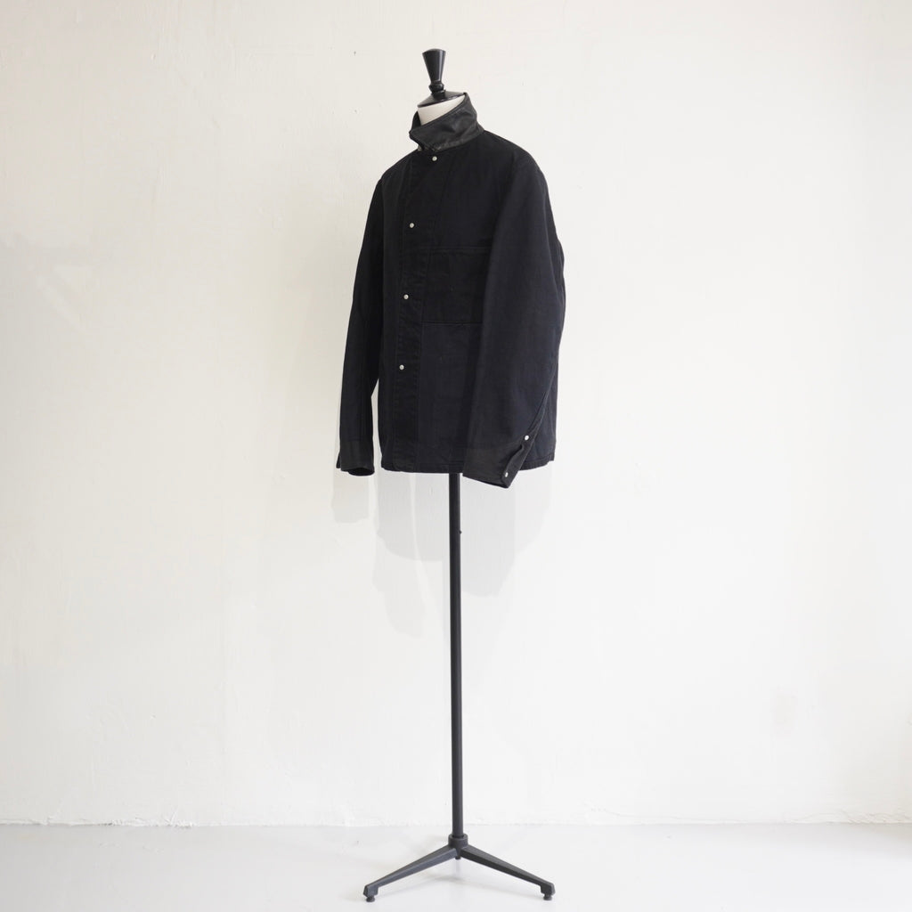 [SCYE BASICS] Selvedge Black Denim Chore Jacket