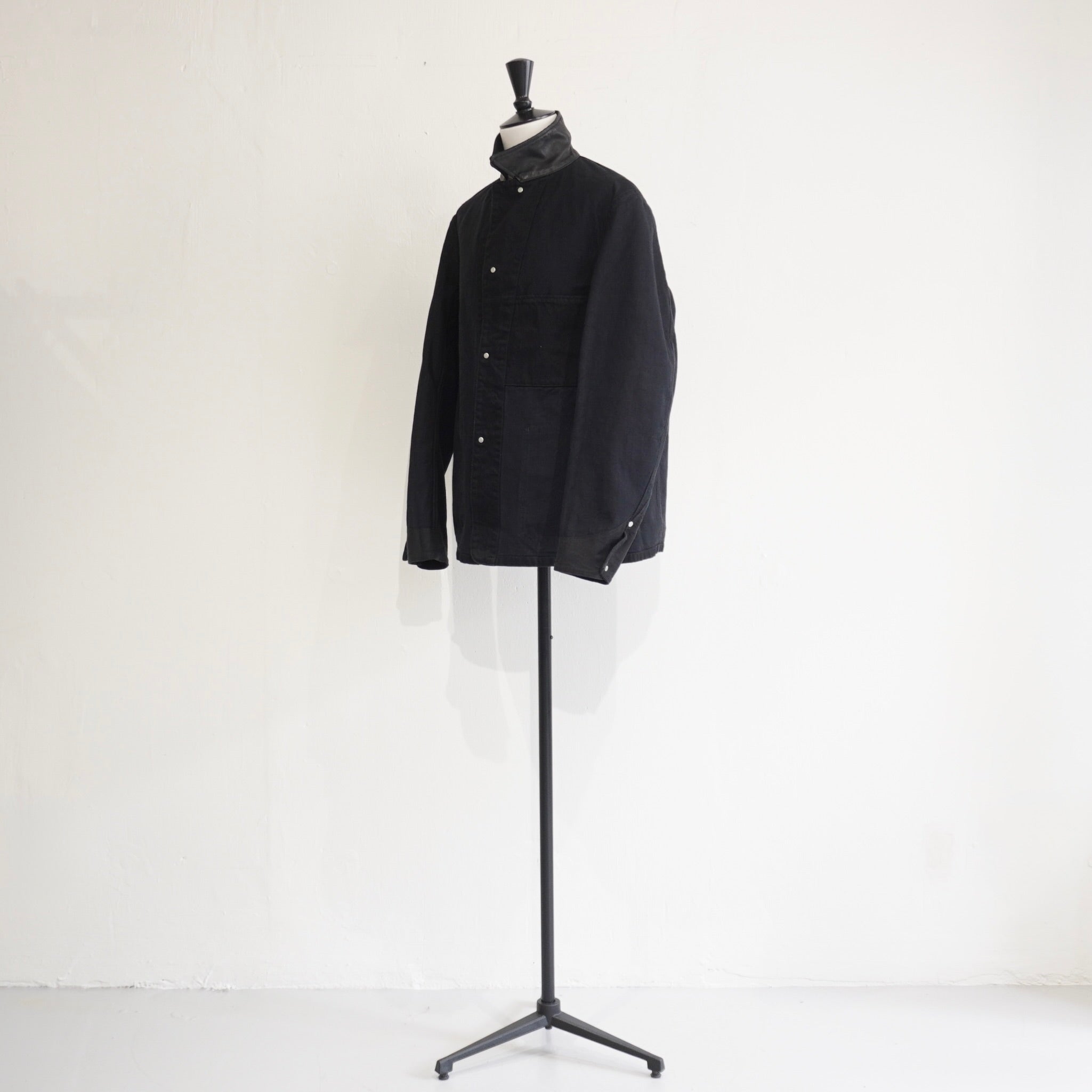 [SCYE BASICS] Selvedge Black Denim Chore Jacket
