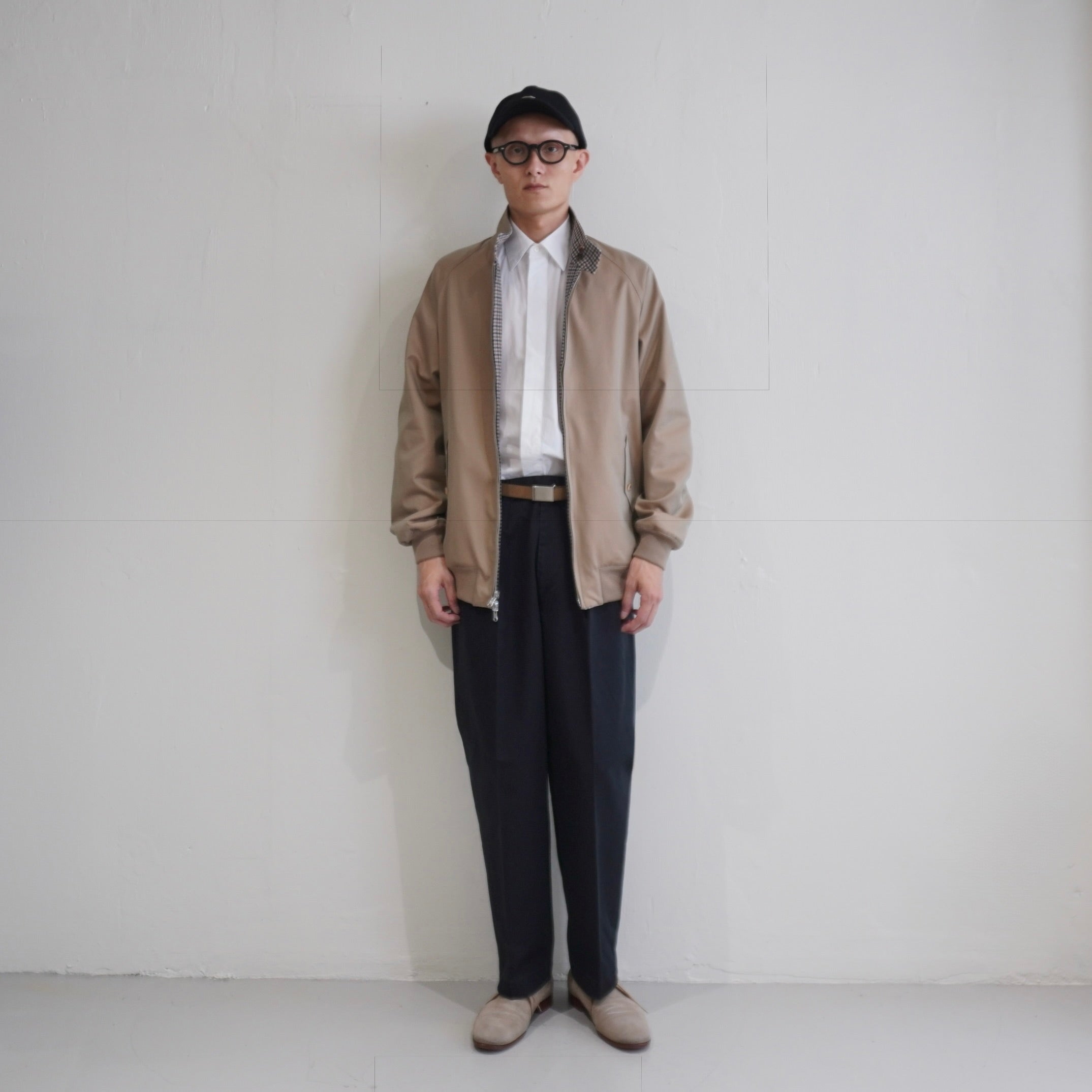 [SCYE BASICS] Cotton Gaberdine Reversible Jacket