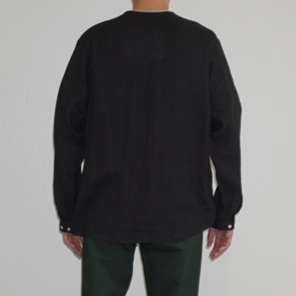 [retroNYm×apartir] Relax Fit Crew Neck Long Sleeve Shirt