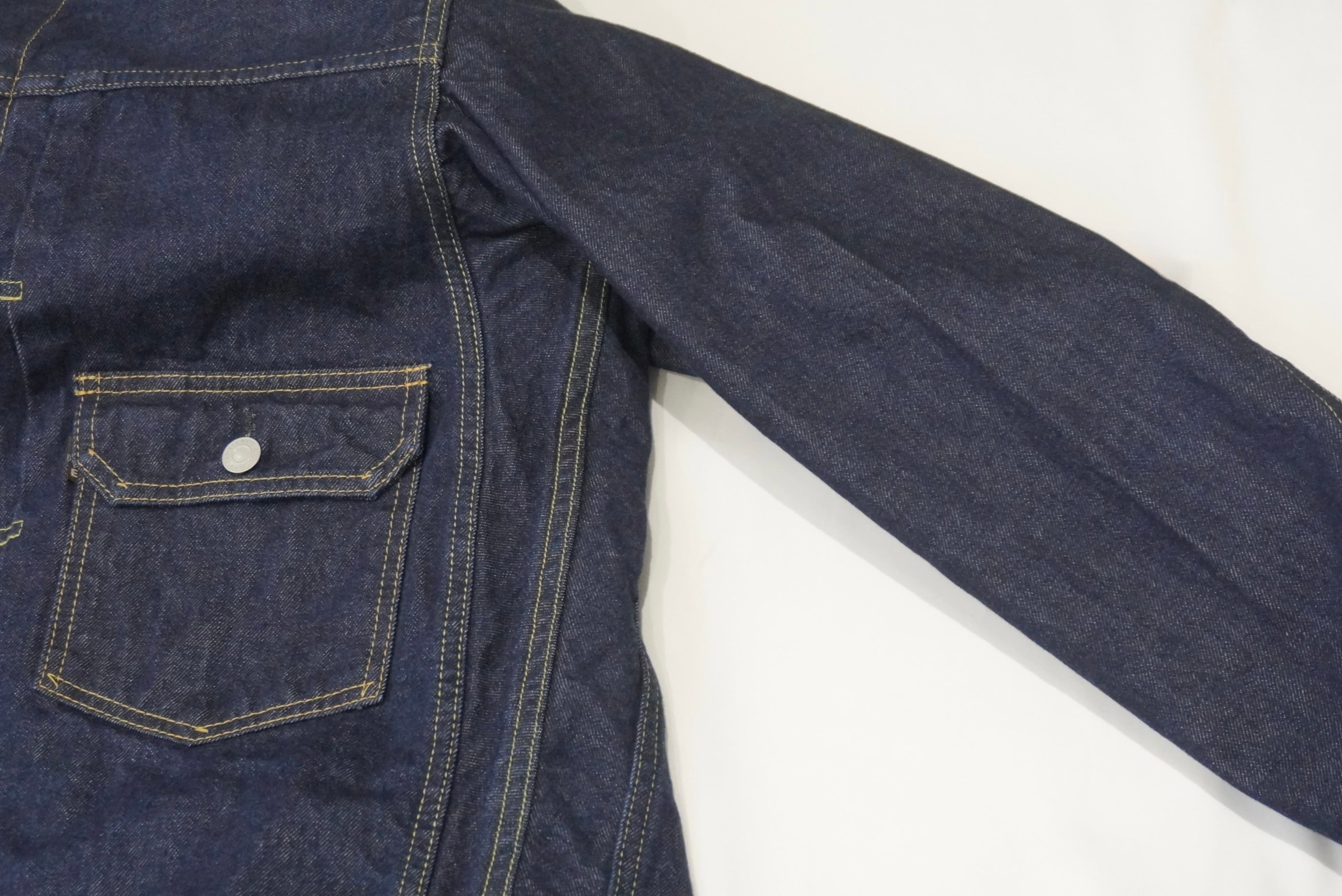 [SCYE BASICS] Organic Cotton Denim Jacket Type1