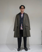 [SCYE BASICS] High Density Mil Cloth Bal Collar Coat