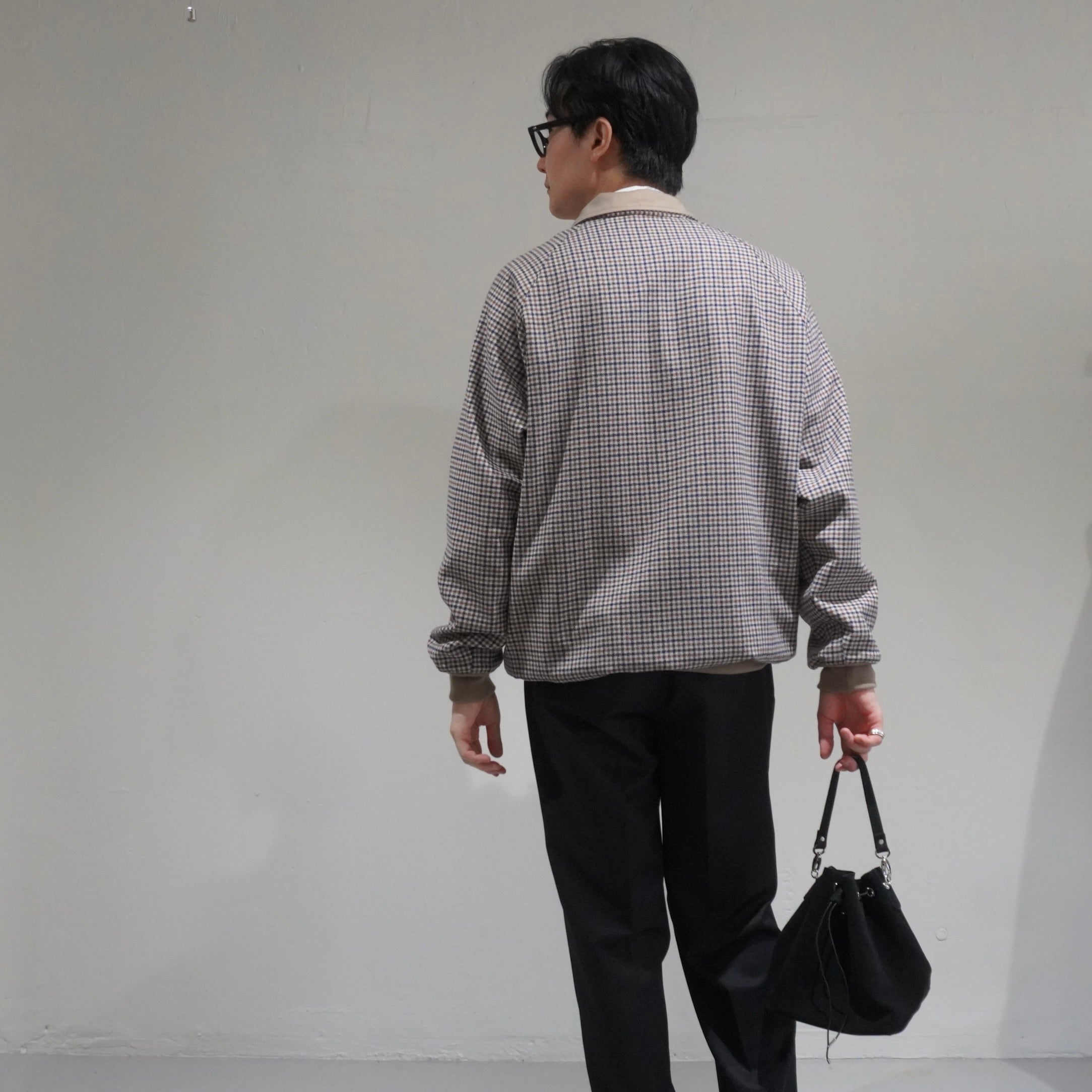 [SCYE BASICS] Cotton Gaberdine Reversible Jacket
