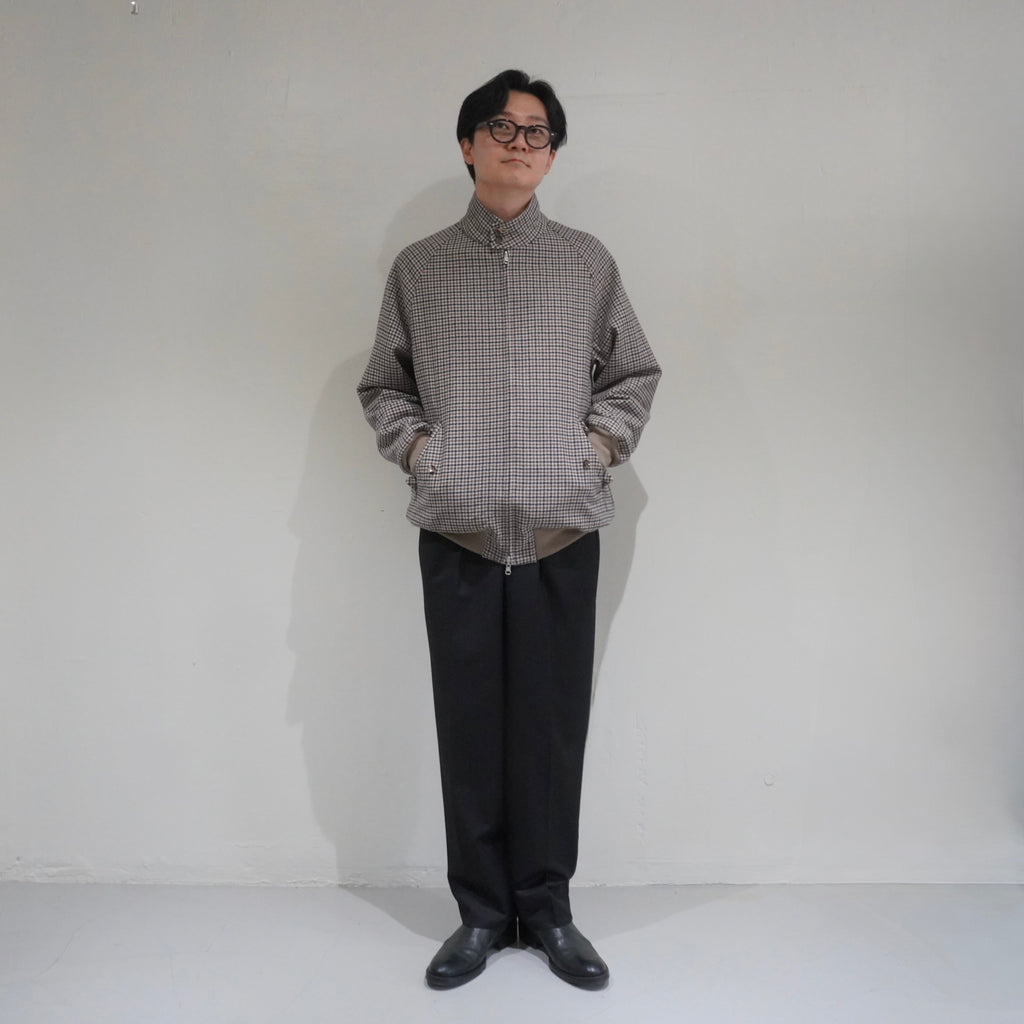 [SCYE BASICS] Cotton Gaberdine Reversible Jacket