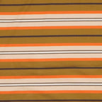 [SCYE BASICS] Multi Striped Cotton L/S Polo Shirt