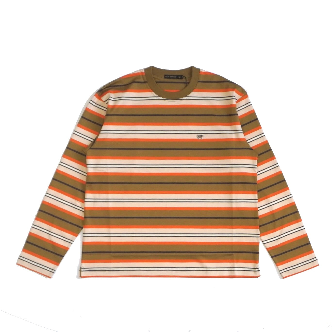 [SCYE BASICS] Multi Striped Cotton L/S T-Shirt