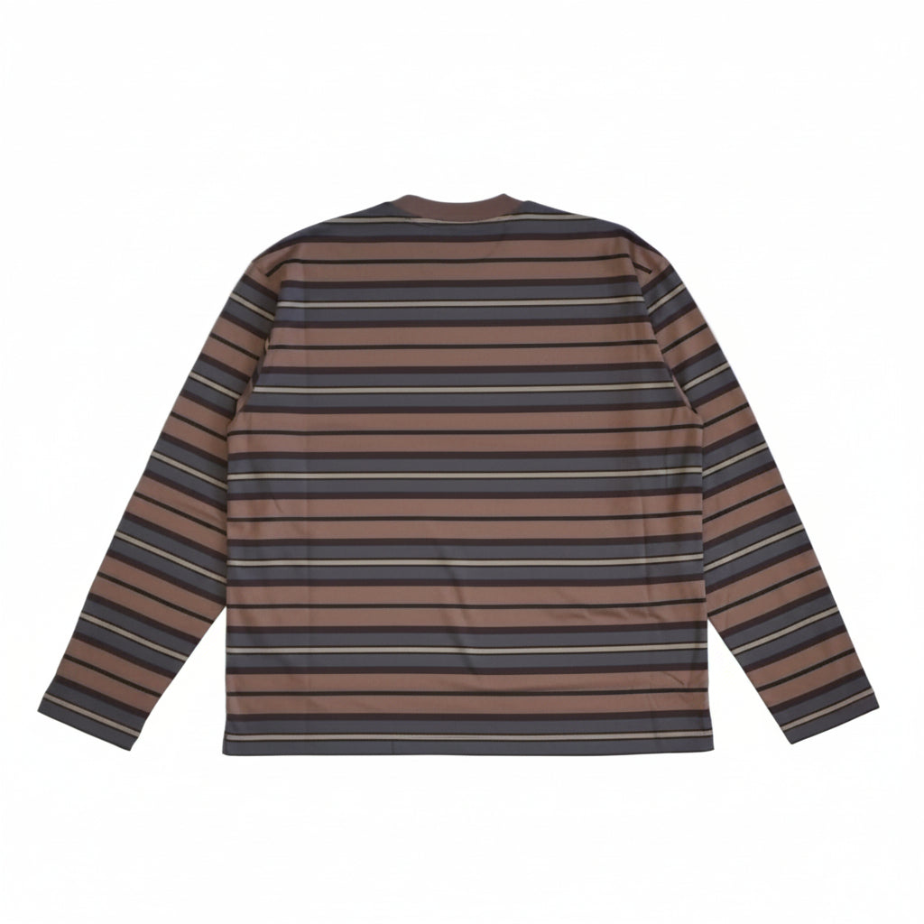 [SCYE BASICS] Multi Striped Cotton L/S T-Shirt