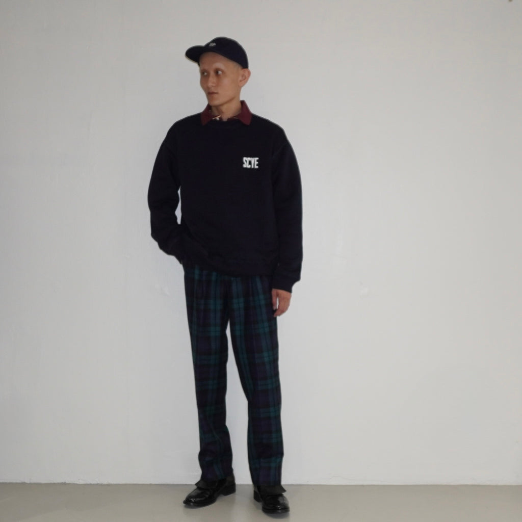 [SCYE BASICS] Fleece Back Jersey Sweat Shirt