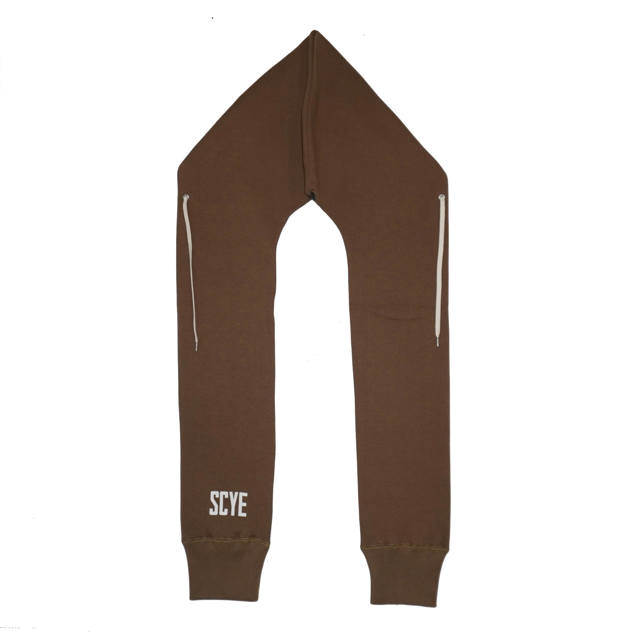 [SCYE BASICS] Fleece Back Jersey Hooded Scarf