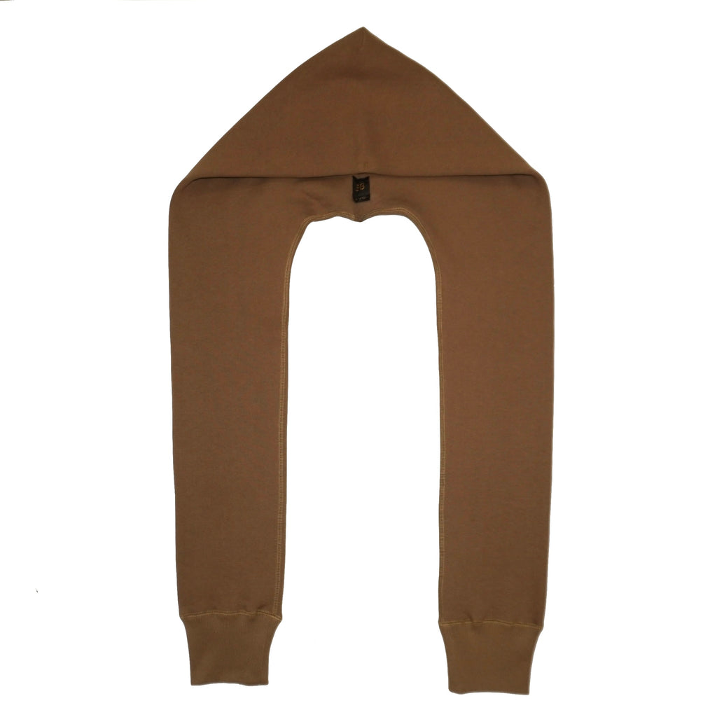 [SCYE BASICS] Fleece Back Jersey Hooded Scarf